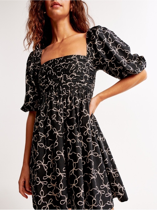 Abercrombie & Fitch Dresses & Skirts - Abercrombie & Fitch Emerson Puff Sleeve Mini Dress